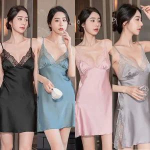 섹시 란제리 레이스 여자 슬립 웨어 속옷 잠옷