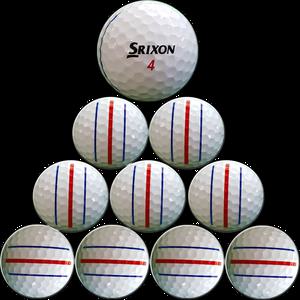로스트볼 스릭슨 3피스 흰색 10알 골프공
