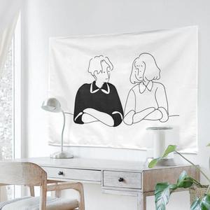 [JHP84R1Q_51]패브릭포스터 대형 집꾸미기 빈티지 신혼 S