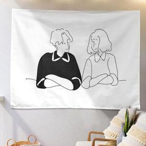 [JHP84R1R_51]패브릭포스터 대형 명화액자 빈티지 신혼 M