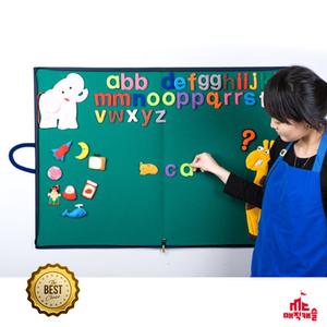 유치원 영어수업 찍찍이 알파벳 동물 퍼즐 보드판 어린이집교구 유아퍼즐