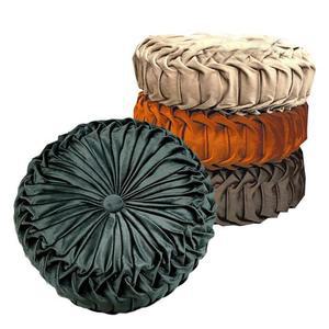 [BZFJ90J5_51AQ]벨벳 원형 타이어 쿠션 의자 베개