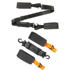 스노우 보드 왁싱 왁스 스키 다리미 나일론 조절식 폴 숄더 스트랩 캐리어 핸들 스노보드 보호 타이 야외