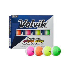 [볼빅]크리스탈 콤비 3피스 골프공 12구