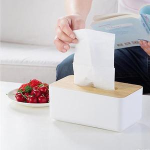 [HYD4583I_51CP]원목 사각 티슈 휴지 커버 케이스 M10863