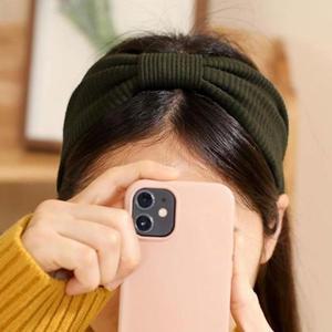 [BZJLMEWZ_51DR]골지 터번 반다나 리본 엔젤슈슈 데일리 디