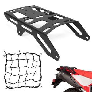 혼다 CRF300L 2021+와 호환되는 아테실러 리어 러기지 랙, CRF300L용 테일 랙 캐리어 카고 마운트 모터사이클 액세서리