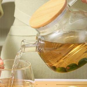 [MENPQK1B_52C0]유리 티포트 로하티 차우리기 글라쎄 내열