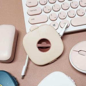 [BZI30885_51BQ]이어폰 줄정리기 충전선 정리 케이스