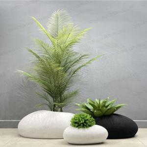 야자수 조화 화분 조약돌 인테리어 나무 인조 식물 생화같은