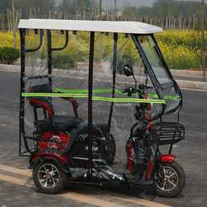 전동 스쿠터 덮개 밀폐형 방수 비막이 방풍 윈드쉴드