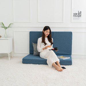 [풍원테크]풍원 3단 소파베드 좌식 접이식 1인용 접이보관 원룸 쇼파겸침대 쇼파베드 베드쇼파 간이침대