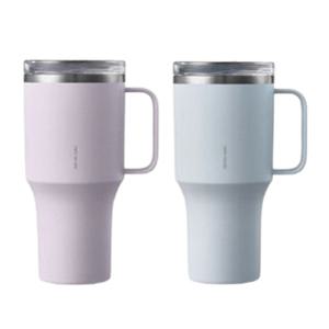 락앤락 메트로 킹 텀블러 리뉴얼 820ml, 라벤더, 1개+라이트블루, 1개