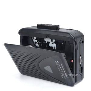 카세트 테이프 플레이어 워크맨 휴대용 스피커 다중 전원 공급 방법 AM FM 라디오 기능 음악