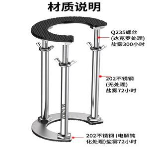 하부세면대 받침대 고정 브라켓 지지대 세면대 세면대받침대 다이 수납장 서랍장 세면기