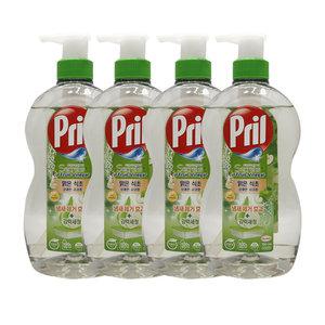 헨켈 프릴 맑은 식초 상쾌한 사과향 700ml 4개 주방세제