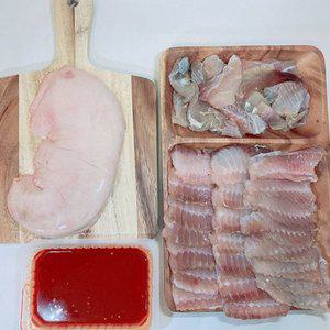 흑산도 홍어 500g 홍어애 초장세트 (제이)