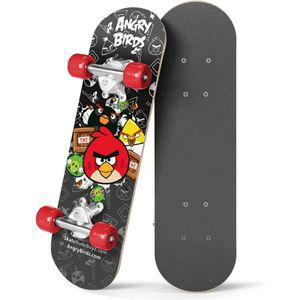앵그리버드 17인치 미니 스케이트보드 우든 크루저 데크 54mm 휠 경량