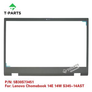 레노버 14e 크롬북 S345-14AST LCD 프레임 커버 전면 베젤 B 쉘 블랙 5B30S73450 5B30S73451 14W