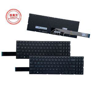 US/RU/LA 노트북 키보드 ASUS Mars15 X571 X571G X571GT X571GD X571U X571F K571 K571GT F571G F571GT VX6