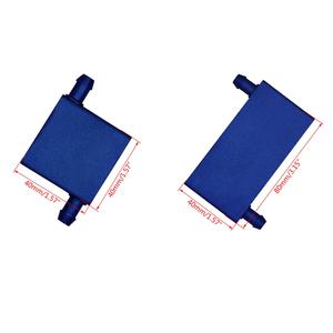 수냉 블록 액체 냉각기 방열판 알루미늄 CPU 라디에이터 시스템 PC 노트북 산업용 40mm 80mm