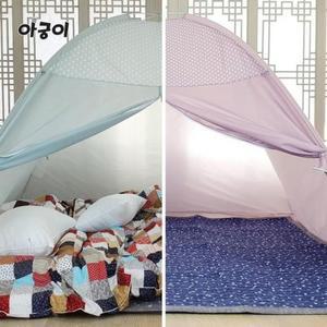 [JHQS845J_4B]원터치 아궁이 대 휴대용난방텐트 4인