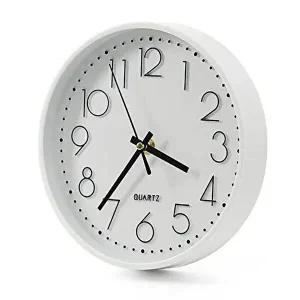 [셀러허브 패션][JHQS89PT_4B]원형 인테리어 벽시계 블랙 20cm 거실 저소음