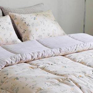 [JHQRNWS1_4B]꽃이불 가을 4계절 베개커버 슈퍼싱글 베이지