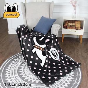 블랭킷 팬콧 대 극세사 캐릭터 차박 강아지 무릎담요
