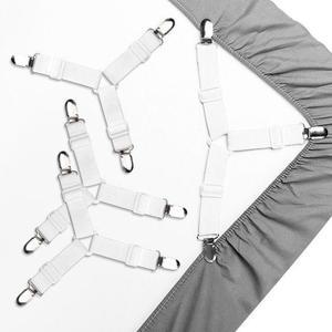 Y형 패드 이불고정핀 침대시트고정밴드 세트 집게클립