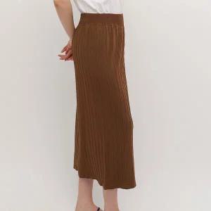 세컨스킨 오데뜨 H라인 롱 스커트_SS3200