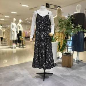 [대구백화점] [파파야]플라워쉬폰뷔스티에롱원피스(PNPROP003A)