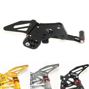 가와사키 Z125 프로 조절식 발판 후방 라이더 풋 페그  바이크 오토바이  CNC 알루미늄 합금 파