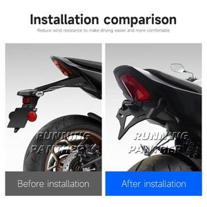 바이크 오토바이 후면 숏 꼬리 라이센스 플레이트 홀더 및 tailstock 프레임 브래킷 Honda CB650R R cb 650