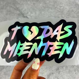 TODAS MIENTEN 방수 DIY 바이크 오토바이 사이드 패널  스티커 연료 탱크 페어링 스쿠터 비닐 데칼 장식 1P