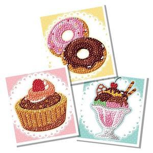 [MENP00IN_52AG]스티커 세트 보석십자수 디저트 10x11