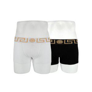 [베르사체] 사각 남자팬티 바디프로필 속옷 드로즈 2장세트 AU10181 A232741 A83K