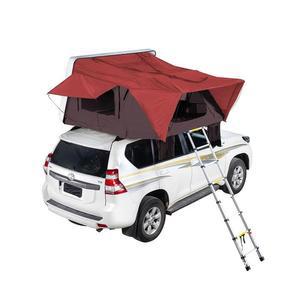 [JHNR4068_53D4]루프탑천막 차박 텐트 (커피+레드) (210cm)