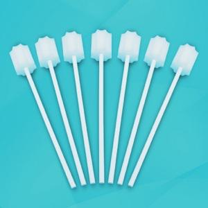 스펀지칫솔 50개 노인 환자 구강케어 치아세정 개별포장