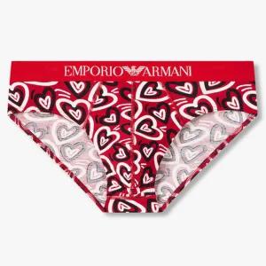 [롯데백화점]엠포리오아르마니 하트 패턴 로고 밴딩 코튼 브리프(0815111046)
