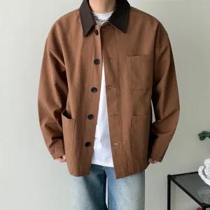 [모노폴로지]트러커자켓 헨리코튼자켓 옥스포드자켓