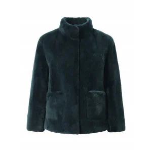 [롯데백화점]진도모피 스탠드카라 플럭 밍크 자켓(JMJQ01GR)