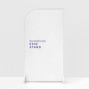 [라운드라운드]아치 파티션 엣지스탠드 이동식 칸막이 입간판