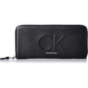 Calvin Klein 캘빈클라인 남자 로고스 스몰 라운드 지퍼 롱 지갑