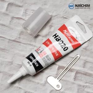 강력 실리콘 접착제 타일 돌 목공 만능 본드 HB020 80ml 튜브