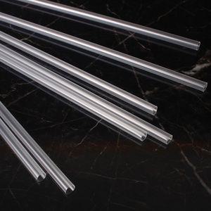 일자 플라스틱 일회용 빨대 7X250mm 투명 벌크 2000개