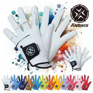 앤드윅스 12풀컬러 극세사 골프장갑 여성 양손 2세트