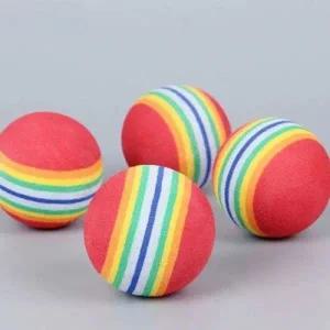 실내 연습용 스펀지 골프공 10P LM-0232