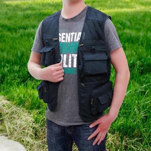 [MENP7OZ2_53DF]등산조끼 경량 메쉬 레저 조끼 (L) (블루)