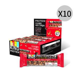 비카인드 다크초콜릿 아몬드 단백질바 운동 간식 90개